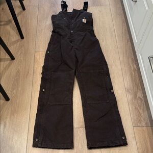 Carhartt Dark Brown Overalls women’s